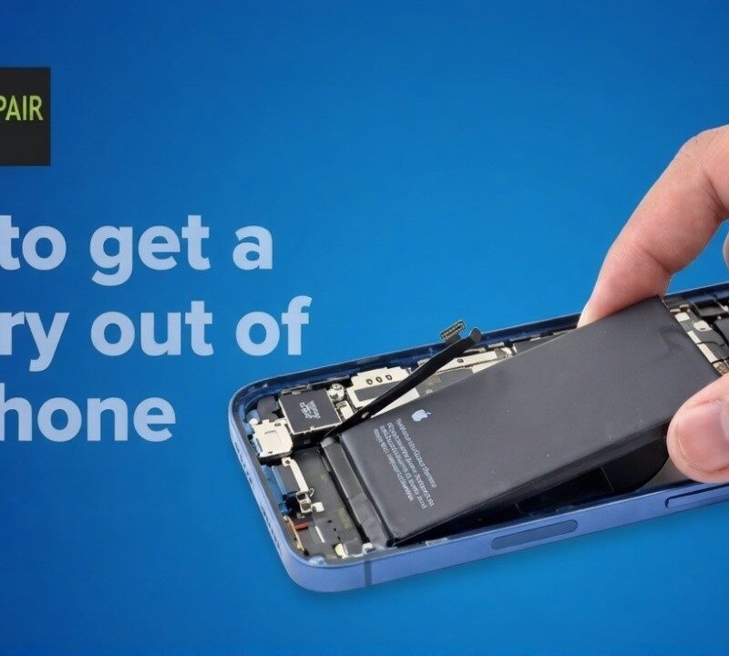 how to get a battery out of an iPhone