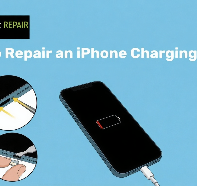 iPhone charging port repair
