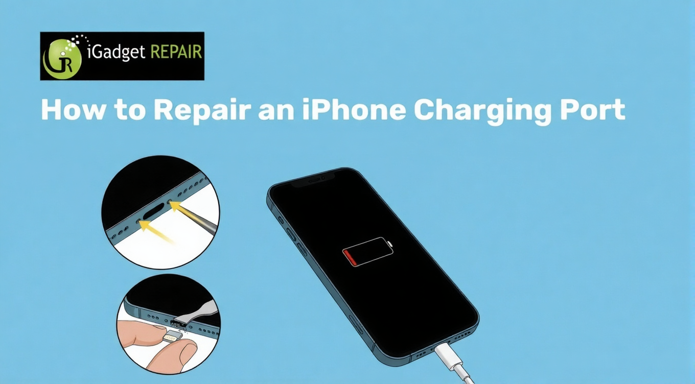 How to Repair an iPhone Charging Port